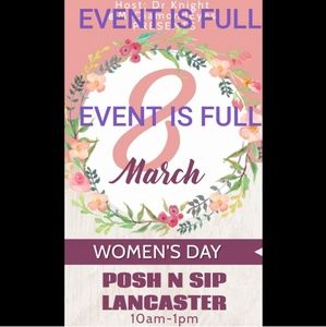 POSH N SIP LANCASTER PA 3/8/19 10am-1pm